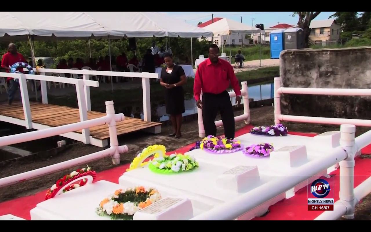 GOV’T REMEMBERS ENMORE MARTYRS - HGP TV - Nightly News, Guyana