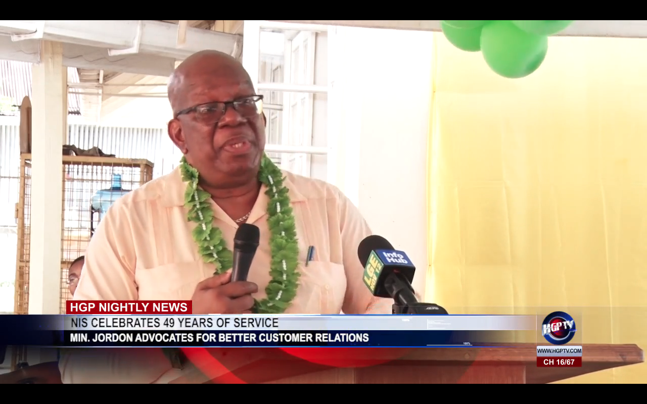 NIS CELEBRATES 49 YEARS OF SERVICE Guyana Nightly News HGPTV