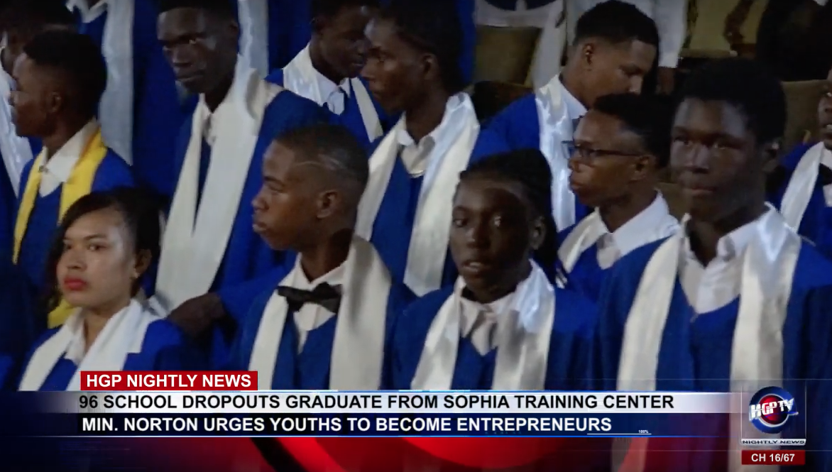 96 SCHOOL DROPOUTS GRADUATE FROM SOPHIA TRAINING CENTER - HGP TV ...