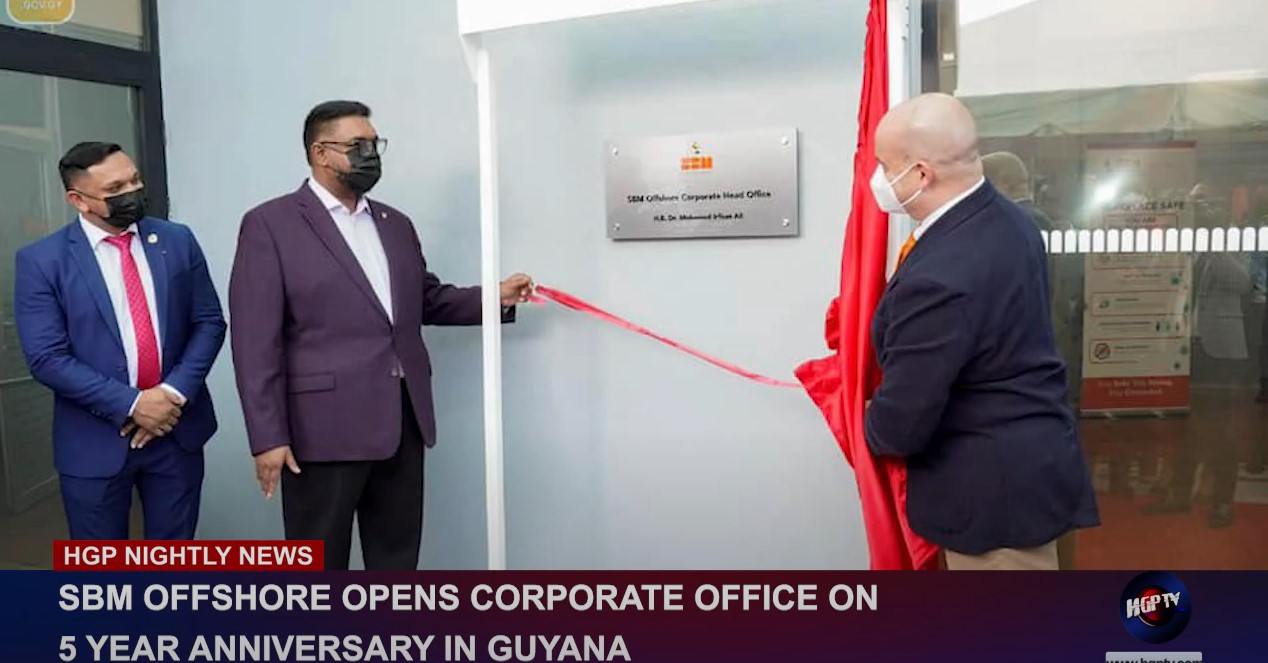 SBM Offshore opens Corporate Office on five year anniversary in Guyana