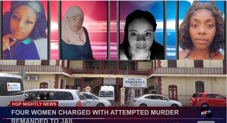 FOUR WOMEN CHARGED WITH ATTEMPTED MURDER WERE REMANDED TO JAIL - HGPTV ...