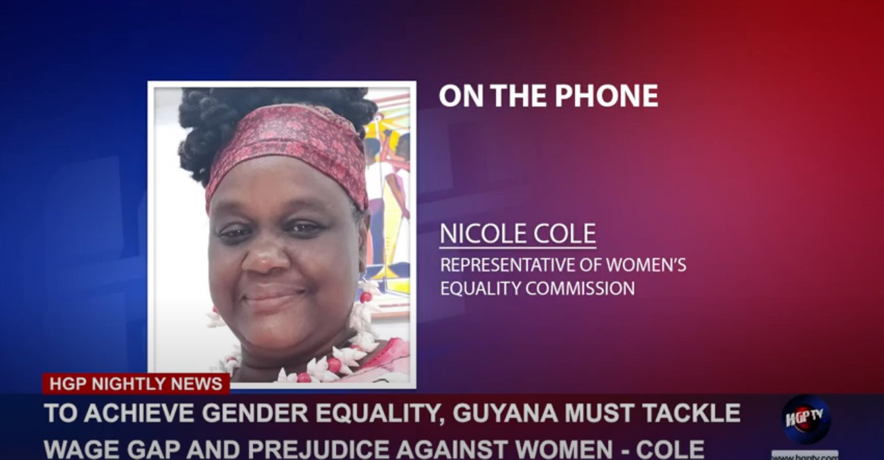 TO ACHIEVE GENDER EQUALITY, GUYANA MUST TACKLE WAGE GAP AND PREJUDICE