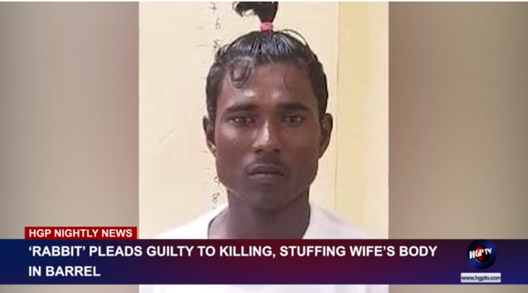 ‘RABBIT’ PLEADS GUILTY TO KILLING, STUFFING WIFE’S BODY IN BARREL ...