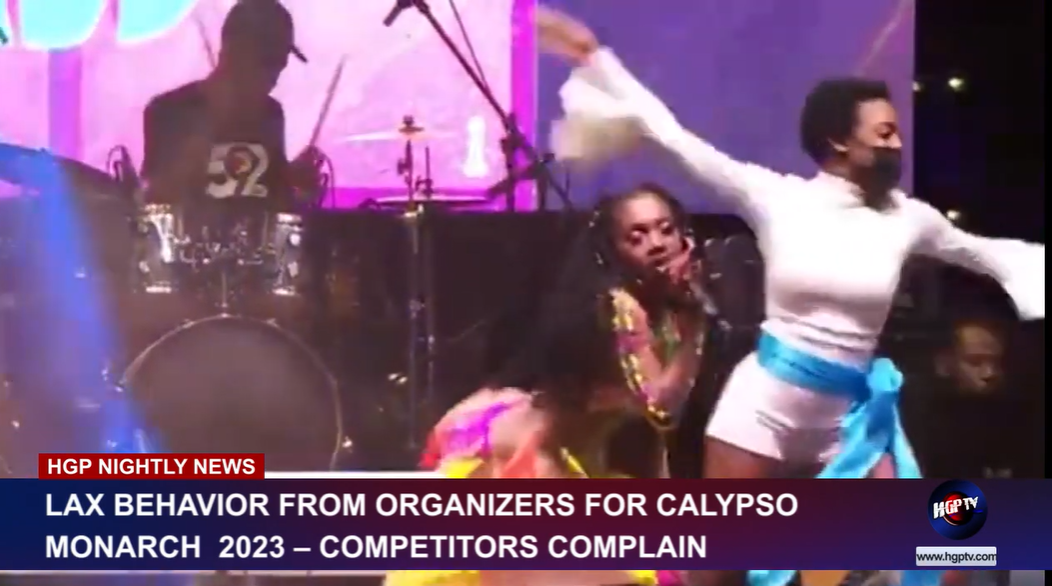 LAX BEHAVIOR FROM ORGANIZERS FOR CALYPSO MONARCH 2023 COMPETITORS