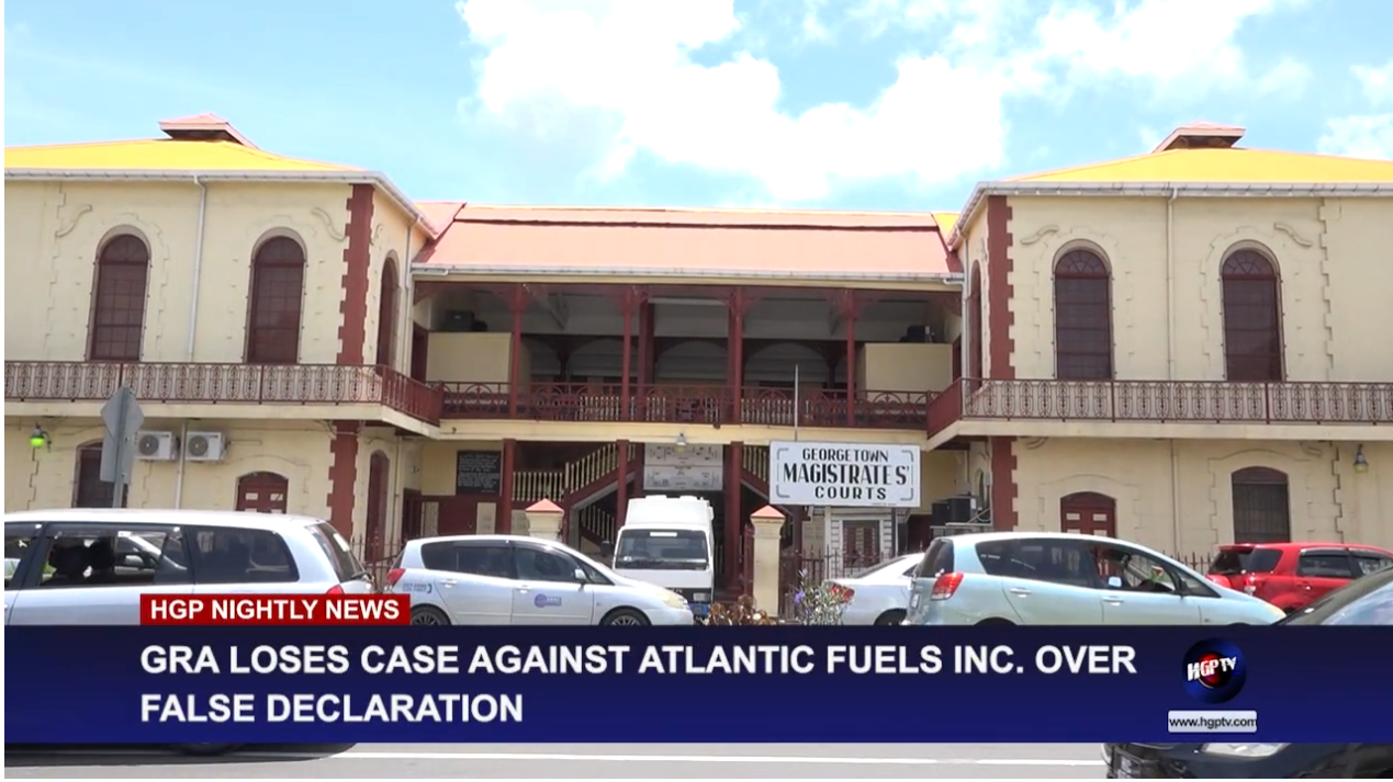 GRA LOSES CASE AGAINST ATLANTIC FUELS INC OVER FALSE DECLARATION