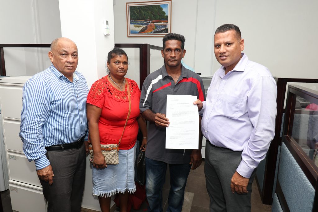 Land titles for Enmore Grass Field to be handed over soon HGP TV Nightly News, Guyana