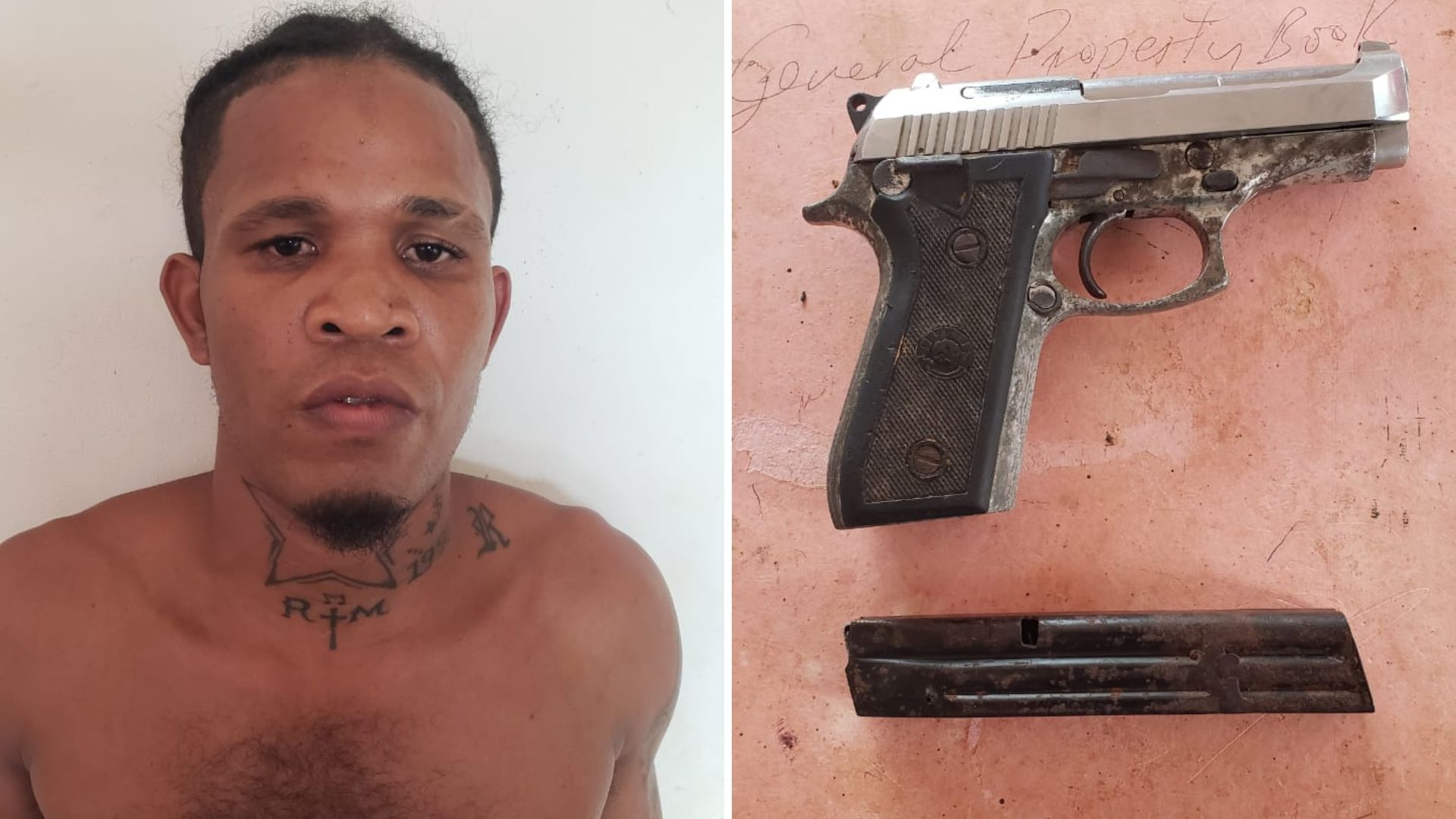 Miner nabbed with unlicenced firearm at Baramita - HGPTV - Guyana's