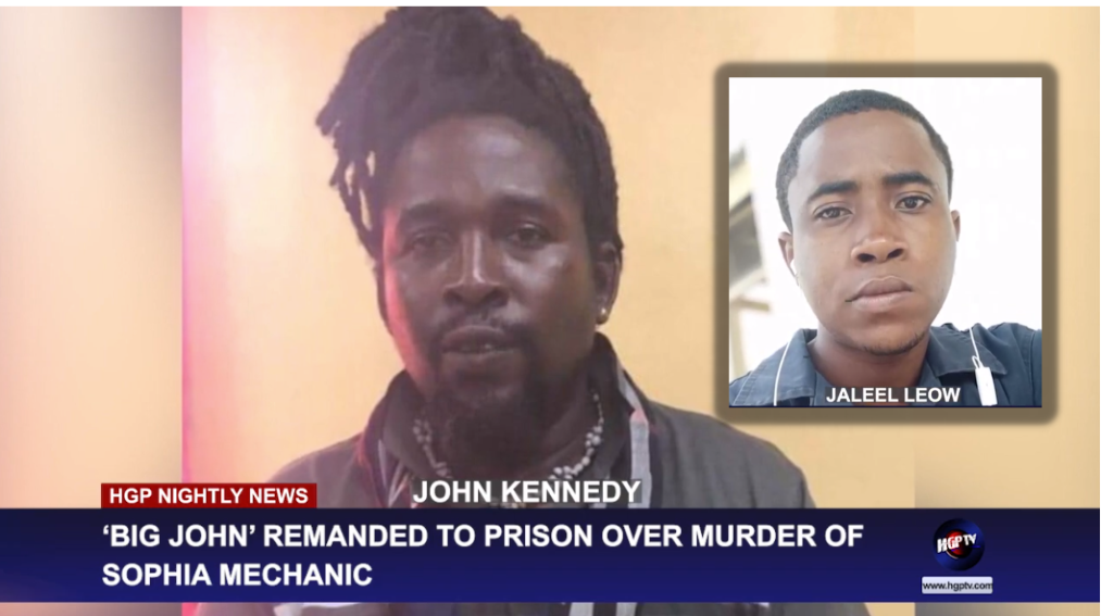 ‘BIG JOHN’ REMANDED TO PRISON OVER MURDER OF SOPHIA MECHANIC - HGPTV ...