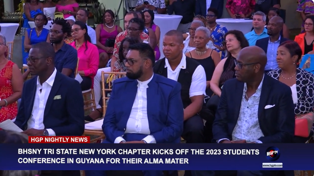 BHSNY TRISTATE NEW YORK CHAPTER KICKS OFF THE 2023 STUDENTS CONFERENCE IN GUYANA FOR THEIR ALMA